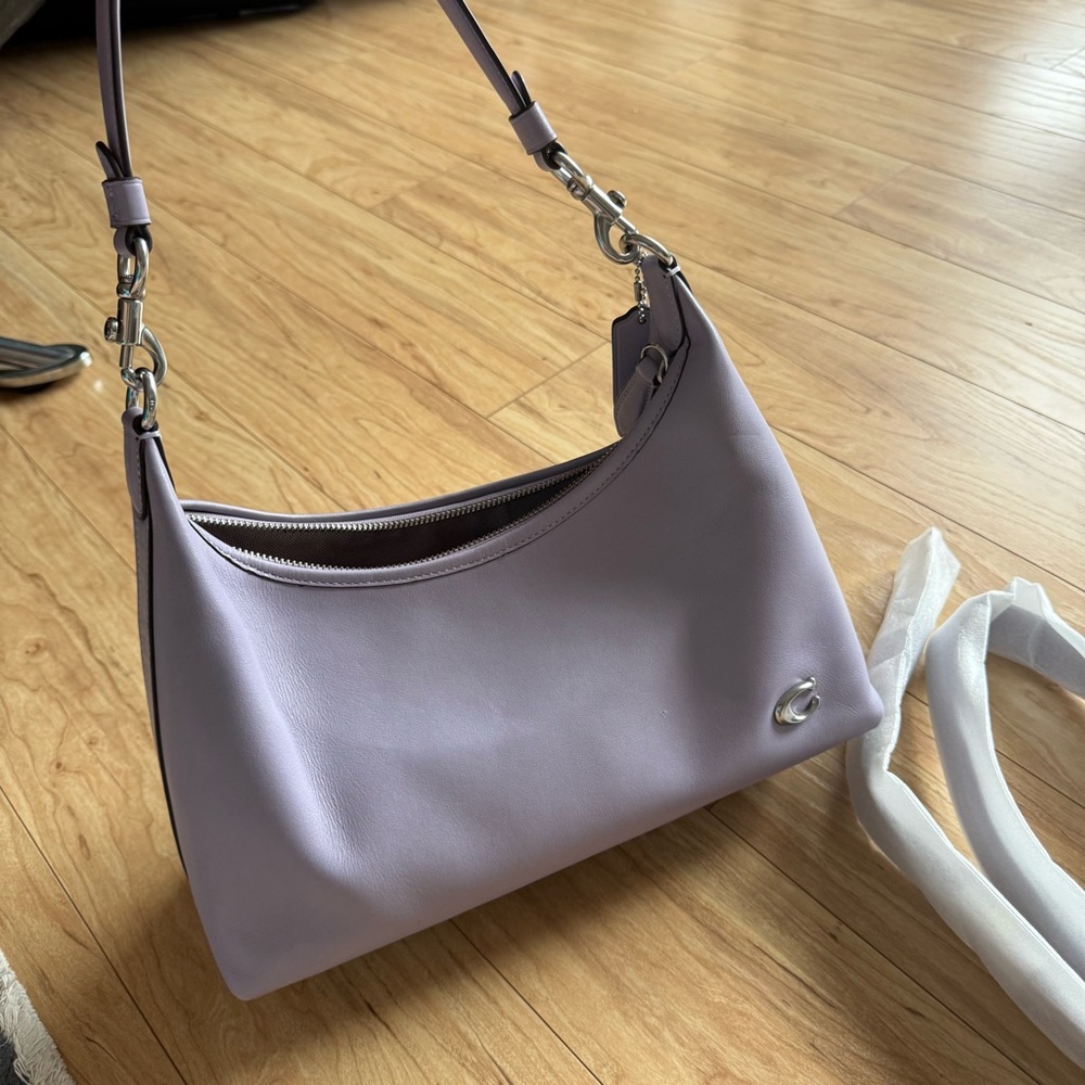 Coach Lilac Juliet Shoulder Bag - Picture 5 of 13